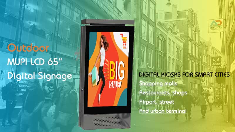 Segnaletica digitale a LED all'aperto VS Outdoor LCD Digital Signage
